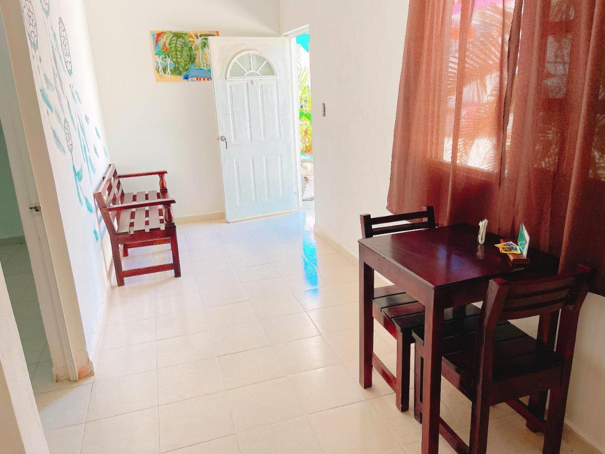 Apartmán La Casa Del Pescador Holbox Exteriér fotografie